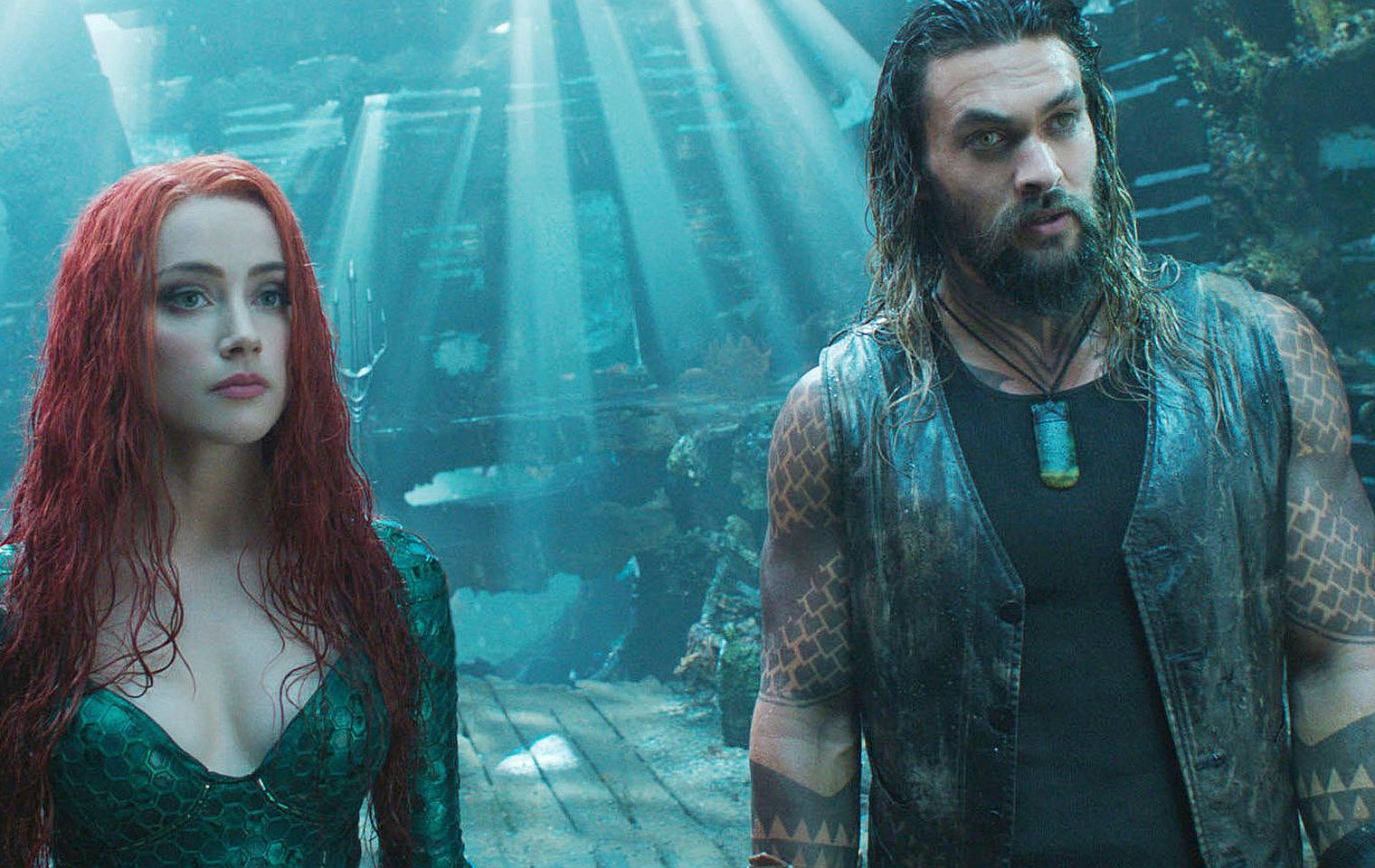 Jason Momoa zu “Aquaman”: "Der Kuss mit Amber Heard war falsch"