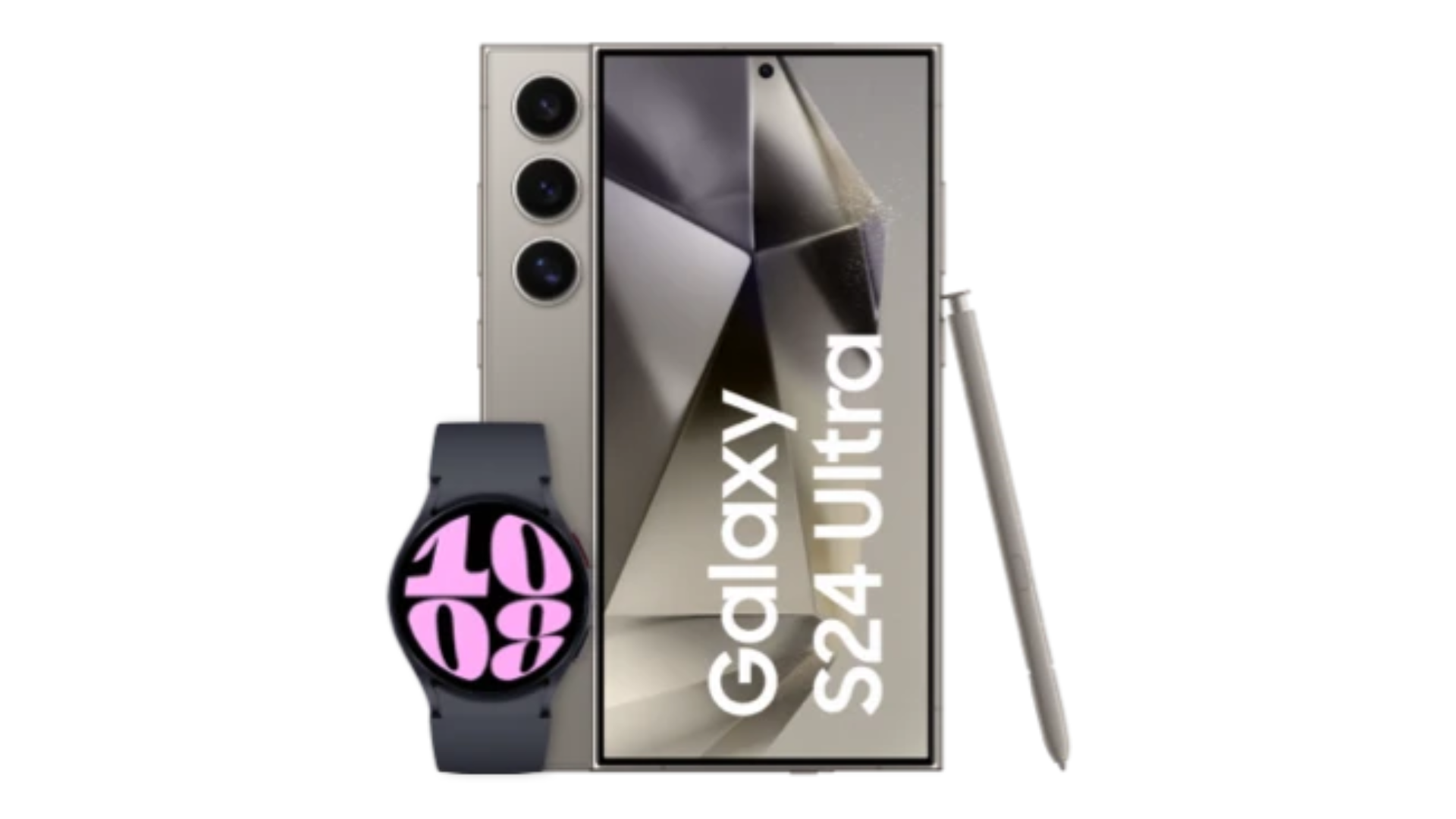 Samsung Galaxy S24 Ultra mit Galaxy Watch6