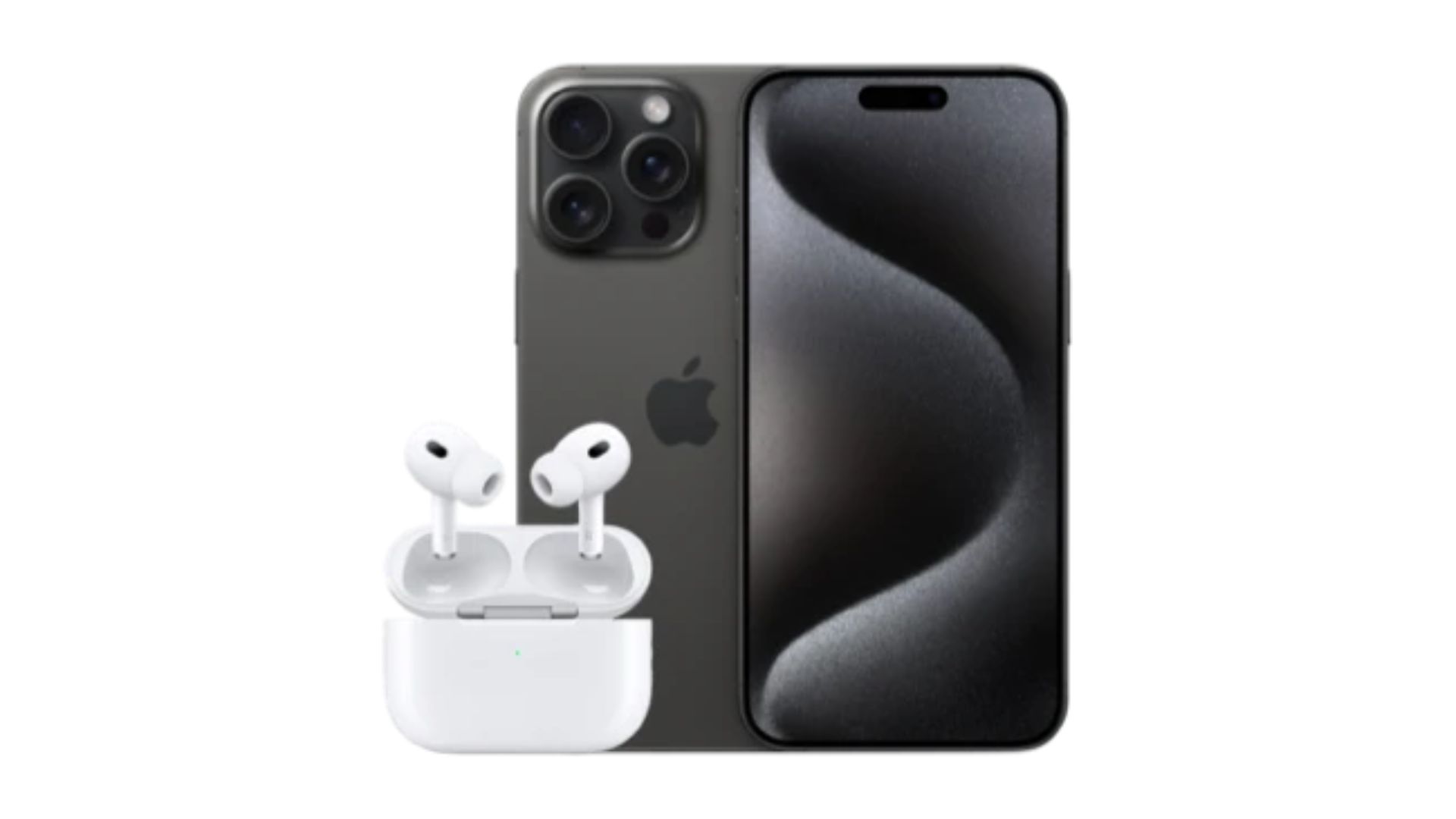 iPhone 15 Pro Max + AirPods Pro
