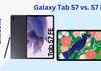 Samsung Galaxy Tab S7 und S7 FE im Vergleich