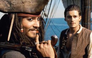 Orlando Bloom und Johnny Depp in "Fluch der Karibik"