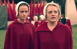 Handmaid's Tale Alexis Bledel Elisabeth Moss