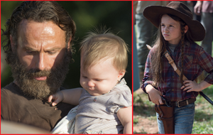 "The Walking Dead": Rick Grimes (Andew Lincoln) und Judith (Cailey Fleming)