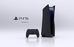 PlayStation 5 in Schwarz