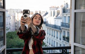 Emily in Paris on Netflix.