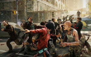 Szene aus World War Z: Zombies greifen an