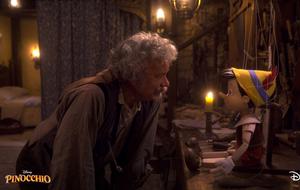Pinocchio: In the first announcement, Tom Hanks appears as Geppetto!