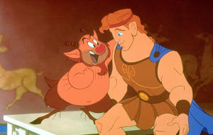 HERCULES, from left: Philoctetes, Hercules, 1997, Walt Disney Pictures