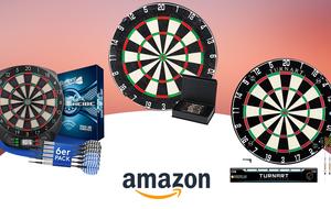 Hype um die Darts-WM: Hier gibt es die besten Dartscheiben bei Amazon!