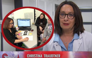 Die-Wollnys-Frauenärztin Dr. Kornelia Andresen eine Schauspielerin? Bei "Klinik am Südring" heißt sie Dr. Ursula Traudtner