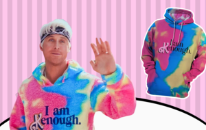 Ryan Gosling im "i am Kenough"-Hoodie aus dem "Barbie"-Film