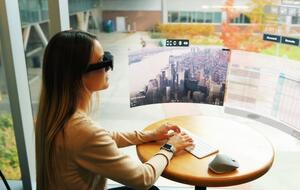 Lenovo ThinkReality A3: Platzmangel? Mit der AR-Brille erweiterst du dein Office im Nu