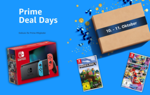 Nintendo Switch: Zum Schnäppchenpreis an den Amazon Prime Deal Days sichern