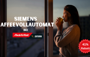 SIEMENS-Kaffevollautomat-Aktion bei MediaMarkt