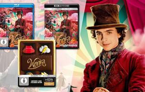 Der Film "Wonka" mit Timothée Chalamet jetzt auch DVD, Blu-ray und 4K UHD