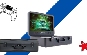 Gaming-Koffer PS5 Playstation unterwegs mobil Display 4k UHD