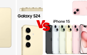 iPhone 15 vs Samsung Galaxy S24 Vergleich