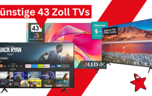 Fernseher Angebot 43 Zoll TV 4k Smart