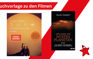 Die ersten zwei Bücher der sechsteiligen Buchreihe vm amerikanischen Autor Frank Herbert.