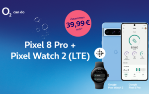 Google Pixel Bundle bei O2 mit dem Pixel 8 Pro und der Pixel Watch 2