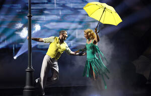 Mark Keller und Kathrin Menzinger bei "Let's Dance"