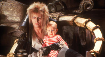 In "Die Reise ins Labyrinth" wurde Baby Toby Froud von David Bowie gefangen gehalten.