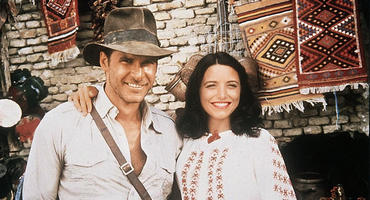 Harrison Ford und Karen Allen in "Indiana Jones - Jäger des verlorenen Schatzes"