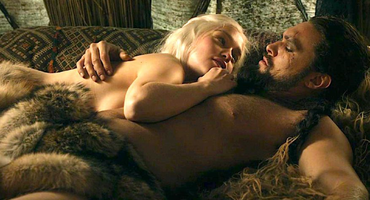 "Game of Thrones": Emilia Clarke / Daenerys Targaryen und Khal Drogo (Jason Momoa)