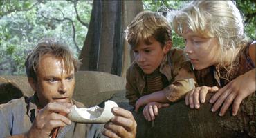 "Jurassic Park"-Kinder Lex und Tim