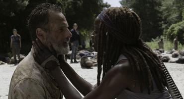 The Walking Dead Rick Michonne