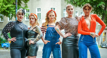 Frauenpower bei BTN: Franzi, Emmi, Lynn, Paula und Milla (v.l.).
