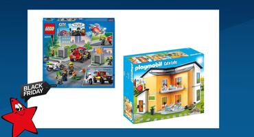 Black Friday Spielzeug: Lego, Playmobil, Ravensburger reduziert