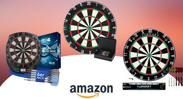 Hype um die Darts-WM: Hier gibt es die besten Dartscheiben bei Amazon!