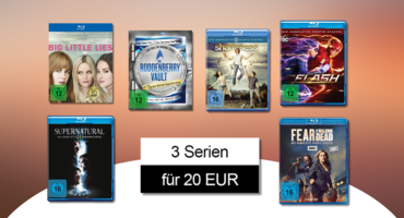 3 Serien für 20 Euro Aktion bei Amazon