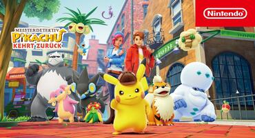 “Meisterdetektiv Pikachu kehrt zurück“: Rätselspaß jetzt für die Switch vorbestellen
