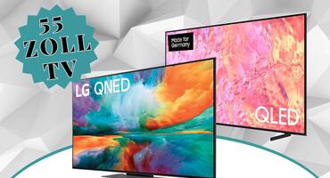 Fernseher mit 55 Zoll von LG, Samsung und Co. im Angebot