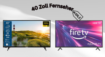 40 Zoll Fernseher: Diese 4 beliebten Modelle kosten jetzt nicht mal 300 Euro