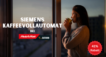 SIEMENS-Kaffevollautomat-Aktion bei MediaMarkt