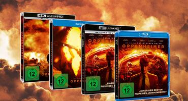 "Oppenheimer" auf DVD, Blu-ray, 4K UHD und im Steelbook kaufen