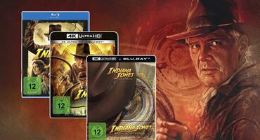 "Indiana Jones und das Rad des Schicksals" auf DVD, Blu-ray, 4K UHD und im Steelbook kaufen