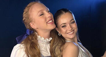 Julia Beautx und Anna Ermakova auf der Let's Dance Tour