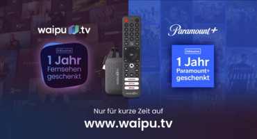 waipu.tv inklusive Paramount Plus für ein Jahr