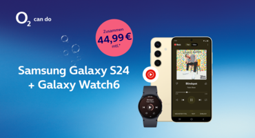 Samsung Galaxy S24 und Watch 6 im Bundle bei O2