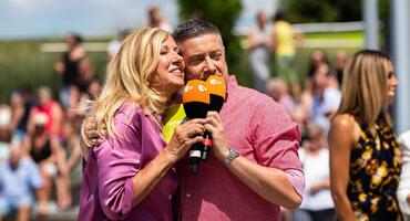  Joachim Llambi und Andrea Kiewel im ZDF Fernsehgarten