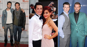 Adam Levine Ariana Grande Chris Evans