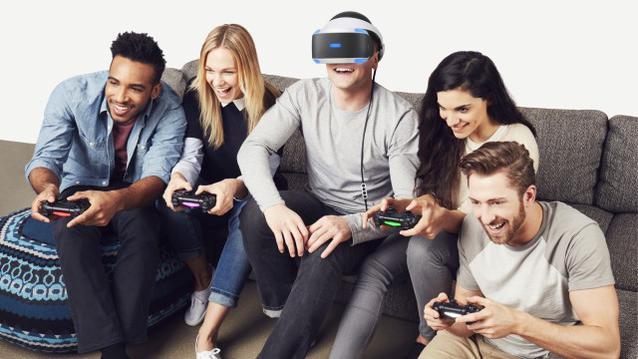 Playstation VR Gruppe