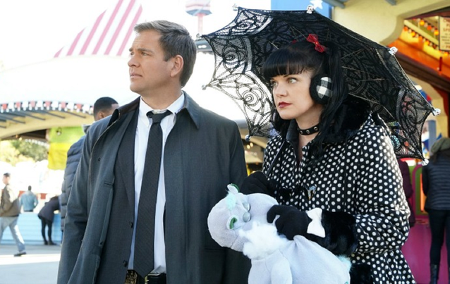 NCIS &quot;Navy CIS&quot; Pauley Perrette alias Abby Sciuto und Michael Weatherly alias DiNozzo