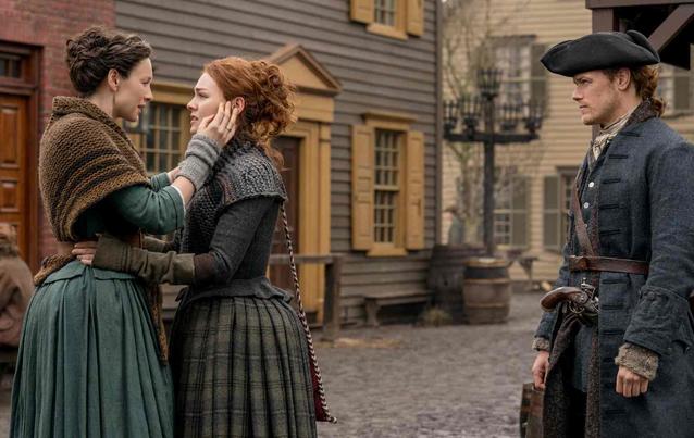 Outlander-Staffel 4: Claire, Brianna, Jamie Reunion