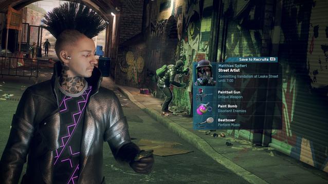 Watch Dogs Legion Profiling in London