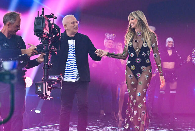 GNTM-Finale: Heidi Klum und Jean Paul Gaultier